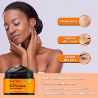 Savon noir marocain en gros pour le corps et le visage, nettoyage en profondeur, exfoliant, hydratant, produits de beauté, savon liquide noir marocain