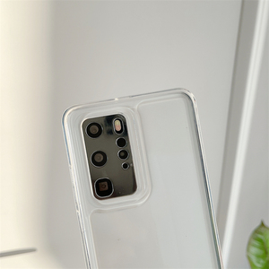 Custodia morbida in <span class=keywords><strong>Silicone</strong></span> trasparente Crystal HD per <span class=keywords><strong>Huawei</strong></span> P50 P40 Pro Plus P30 <span class=keywords><strong>Lite</strong></span> <span class=keywords><strong>Mate</strong></span> 40 30 <span class=keywords><strong>20</strong></span> Nova 9 SE 8 7 6 5 copertura di protezione della fotocamera - Product Image 1