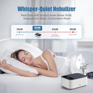 <span class=keywords><strong>Meilleur</strong></span> Vente en Gros Nébuliseur Fournisseur Portable <span class=keywords><strong>Inhalateur</strong></span> Silencieux Compresseur Nébuliseur avec Numérique - Product Image 5