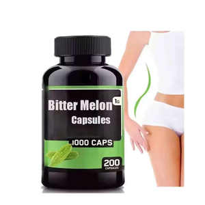Cápsulas de Extracto de Melón Amargo ASAP OEM, Suplemento Herbal Natural, Apoyo al Metabolismo, Desintoxicación, Cápsulas de Melón Amargo - Product Image 1