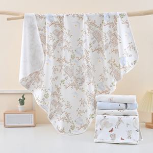 Couverture d'emmaillotage pour nouveau-né, ensemble de serviettes à capuche pour bébé, en coton, motif animal/dessin animé, couvertures européennes pour bébé, couvertures à carreaux pour bébé - Product Image 2