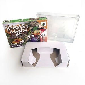 Harvest Moon 64 Box Thick Cardboard with Tray <b>Game</b> Cartridge Replacement Box for N64 - Product Image 5
