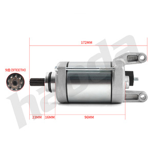 มอเตอร์สตาร์ท HB0012 CBR <span class=keywords><strong>250R</strong></span> CBR 300R CRF อุปกรณ์เสริมรถจักรยานยนต์250L สำหรับ <span class=keywords><strong>Honda</strong></span> <span class=keywords><strong>CB</strong></span> 300F CMX 300 Rebel Starter Motor - Product Image 3