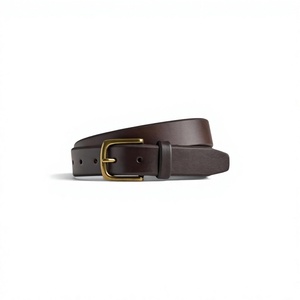 Cinturones 2026 Vintage Negros Cuadrados con Hebilla de Acero Sólido BSGI, de Cuero Vacuno, con Logotipo Personalizado Impreso, Ecológicos y Transpirables - Product Image 4
