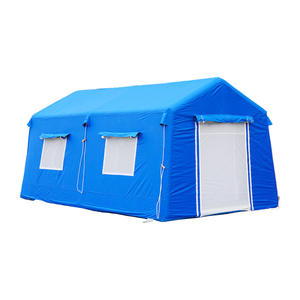 Tente de secours d'urgence Haoyu 5,6x3,6x2,7m, trois couches, imperméable, abri de secours en cas de catastrophe, utilisation quatre saisons - Product Image 4