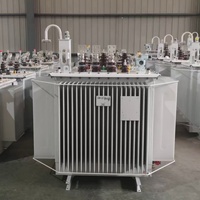 Transformateur de distribution immergé dans l'huile YongHui 500KVA/800KVA triphasé, haute et basse tension, extérieur, 11KV 220KV/380V
