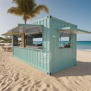 <span class=keywords><strong>Casa</strong></span> prefabbricata del contenitore come cibo prezzi ristorante case più economiche prefabbricate contenitore Coffee Shop - Product Image 5