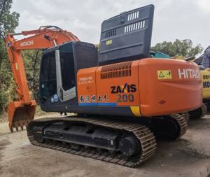 HITACHI เครื่องขุด ZX200มือสอง20T-มอเตอร์กระปุกเกียร์ PLC ใช้งานได้หลากหลาย - Product Image 2