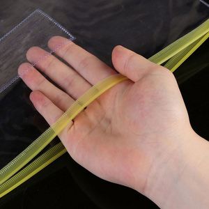 Sobres de Plástico con Cierre, Sobres de Polipropileno con Bolsillo para Etiquetas, Bolsas Transparentes Reutilizables para Lápices, Dinero, Archivos y Documentos - Product Image 2