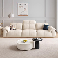 Bestseller Modernes Elektrisches Klappbares Sofa Stoff-Creme-Stil Schlafsofa für Wohnzimmer Schlafzimmer