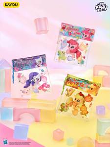 กล่องของเล่นอนิเมะ Kayou My Little Poni แบบขายส่ง 30 กล่อง  จี้โมจิเม็ดบีดหลากสี  ชุดสะสมกล่องของเล่น ของขวัญลุ้นโชค - Product Image 5