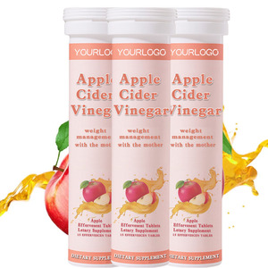 OEM発泡ビタミン剤（アップルサイダービネガー1000mg配合＆ビタミン<span class=keywords><strong>B6</strong></span>）消化器の健康と気分の調子を整えるアップル風味 - Product Image 3