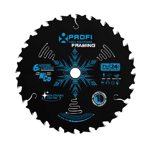PROFI 184mm 24T Carbide Tip Frame Saw Blade 7 1/4 Circular Saw Blade For Framing Fast Wood Cutting - Product Image 2