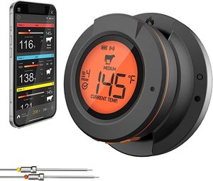 Bluetooth termómetro de carne Bluetooth inalámbrico de Cocina de Comida termómetro con función de alarma para cocinar barbacoa y parrilla - Product Image 5