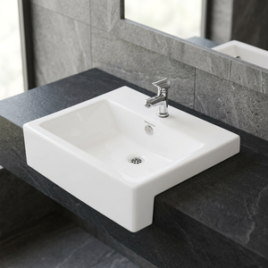 Lavabo de table en céramique décorative de qualité export, en porcelaine, pour lavage des mains, provenant d'Inde, article sanitaire, à poser sur comptoir - Product Image 5