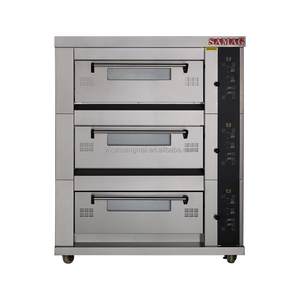 Horno <span class=keywords><strong>El</strong></span>éctrico Multifuncional de 3 Niveles, 18kw, Precio de Fábrica, para <span class=keywords><strong>Pizza</strong></span>, Pan y Repostería - Product Image 1