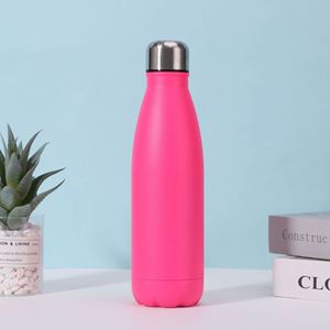 Customized Logo 304 Stainless Steel Powder Coated Cola Bottle <b>Large</b> Capacity Vacuum Insulated <b>Cup</b> - Product Image 2