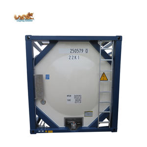 Petróleo crudo Diesel Gasolina ASME Estándar UN T3 T4 20ft ISO Tanque Contenedor Transporte Cargas Líquidas - Product Image 4