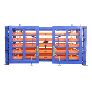 رف تخزين قابل للطي من الفولاذ الثقيل مع تشطيب مقاوم للصدأ، قابل للتخصيص ومتوافق مع الرافعات الشوكية - Product Image 6