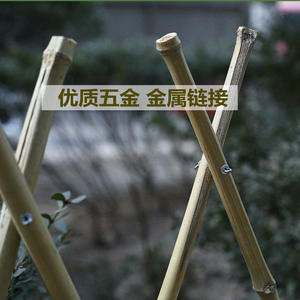 Panneau de clôture rétractable en bambou pour jardin extérieur, treillis pour plantes potagères et roses, facile à assembler, sur pieds. - Product Image 5