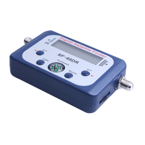 อุปกรณ์ค้น<span class=keywords><strong>หา</strong></span>สัญญาณดาวเทียมระบบดิจิทัลสีน้ำเงินพร้อมเข็มทิศและเสียงสำหรับเครือข่ายจาน FTA - Product Image 2