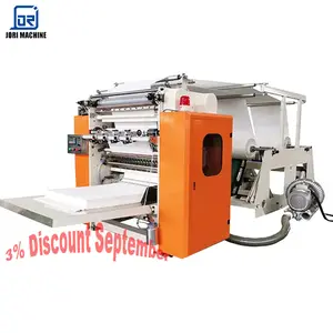 CE certification automatic V fold Facial Hand Towel paper tissue making machine with super discount