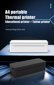 A401 203dip di động cho <span class=keywords><strong>Bluetooth</strong></span> Nhiệt Nhà Máy in mini <span class=keywords><strong>A4</strong></span> Kích thước điện thoại di động điều khiển từ xa máy in tài liệu Chứng Khoán không dây - Product Image 5