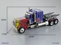 30CM Dönüşüm Optimus Bumble Megatron Siyah Altın Robot Oyuncak Alaşım Yıldız Komutanı Kamyon Araba Oyuncak Aksiyon Figürü Hediye