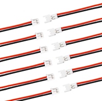 1.0Mm 1.25Mm 1.5Mm 2.0Mm 2.54Mm Pitch 2/3/4/5/6 Pin Konektor Listrik & Perempuan Plug JST SH ZH PH XH Kabel Kustom