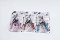 Coupe-ongles en forme de U personnalisés, pièces, ciseaux, pour extensions d'ongles en acrylique, pour Gel UV, pointes de coupe les bords
