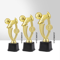 Trophées de championnat de football JINZUN, trophées personnalisés avec logo et motif, trophée de sport pour entraînement de football en stock