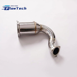 Tuyau d'échappement en acier inoxydable 304 de haute qualité pour Porsche Cayenne E3 9YA 3.0T V6, haut débit, montage direct, Euro 5, 200 cellules - Product Image 4