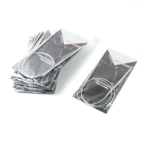 Aiguilles à tricoter <span class=keywords><strong>circulaire</strong></span> en acier inoxydable, 80 cm, goupilles à tricoter, accessoires pour le tissage, le lot de 11 pièces - Product Image 3