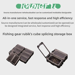 Howell, pequeña caja <span class=keywords><strong>de</strong></span> herramientas <span class=keywords><strong>de</strong></span> accesorios <span class=keywords><strong>de</strong></span> plástico para pesca en Arroyo para Lago, río, anzuelo, <span class=keywords><strong>cebo</strong></span> Artificial, caja <span class=keywords><strong>de</strong></span> <span class=keywords><strong>cebo</strong></span> para barco <span class=keywords><strong>de</strong></span> roca, señuelo - Product Image 2