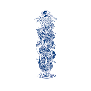 Tatuajes Temporales al por Mayor para Hombres y Mujeres, Tinta Herbal No Tóxica, Semipermanentes, para <span class=keywords><strong>Brazo</strong></span> Completo, Resistentes al Agua, Duran 15 Días - Product Image 2