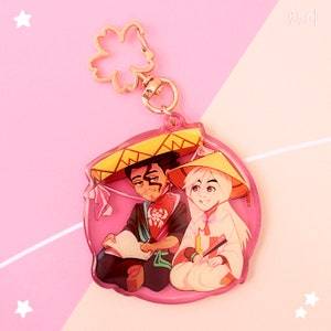 <span class=keywords><strong>Personnalisé</strong></span> Double Face Anime époxy arc-en-ciel acrylique porte-clés hologramme paillettes <span class=keywords><strong>Shaker</strong></span> avec impression UV en plastique numérique <span class=keywords><strong>Photo</strong></span> porte-clés - Product Image 4