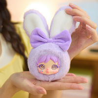 Pendentif en peluche lapin mignon de la marque Amy, boîte mystère, cadeau surprise de collection pour enfants, pour sacs et clés, vente en gros
