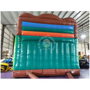 Château gonflable géant en PVC sur le thème de <span class=keywords><strong>la</strong></span> forêt AIER avec toboggan pour les locations de fêtes pour enfants - Product Image 4