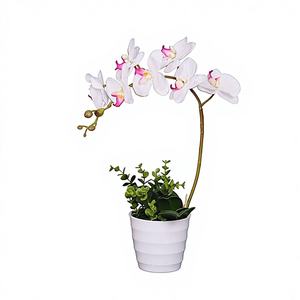 Orquídea Artificial Realista JIAWEI para Decoración del Hogar, Planta de Orquídea Artificial de Plástico con Luz LED, 35cm*50cm, Ecológica - Product Image 1