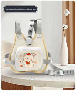 洗練された & スタイリッシュなアンチロストバックパックベビーハーネス便利なセキュリティ & コンフォート自動リリースストラップ付き - Product Image 2