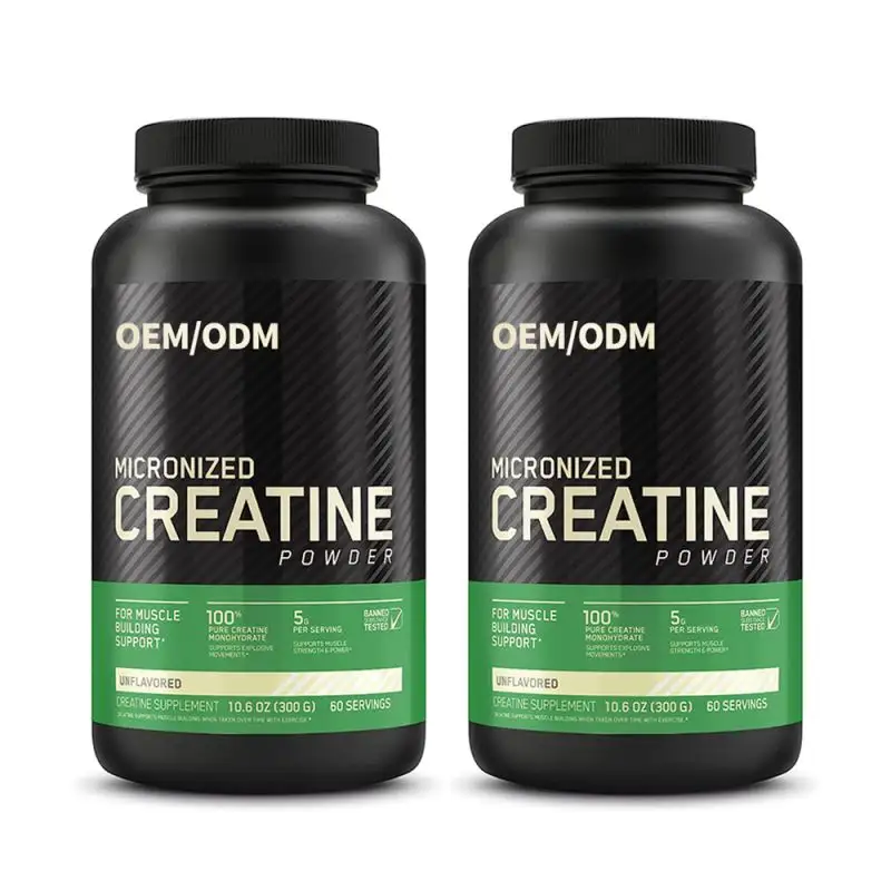 Fabriek Leveren Hoge Kwaliteit Creatine Monohydraat Snelle Spieropbouw Hoge Zuiverheid Creatine Fitness Sport Creatine Poeder