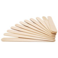 50 pièces bâtons de crème glacée en bois bâtons de Popsicle en bois enfants artisanat à la main Art gâteau outil bricolage artisanat bâtons