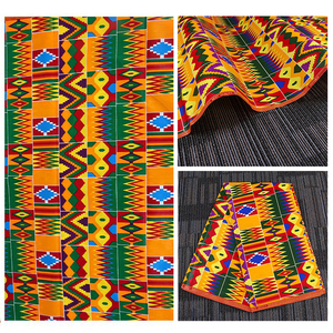 New Cheap Kangas Cotton Printed Ghana Ankara Fabric African Wax for Election Kangas - Product Image 4
