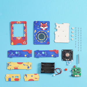 Talkie-walkie pour enfants, expérience scientifique, bricolage, technologie en bois et plastique, petite production, jouet de communication sans fil, unisexe, sans <span class=keywords><strong>batterie</strong></span> - Product Image 6