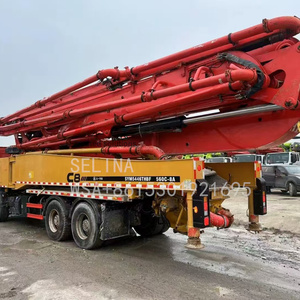 SANY <span class=keywords><strong>Zoomlion</strong></span> kullanılan çimento pompası kamyon Benzz VOL şasi 36m-66m beton pompaları dizel güç 38m-56m motorlu Motor çekirdeği - Product Image 4