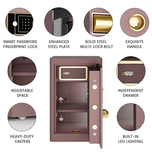 XBT-Điện Tử Kỹ Thuật Số Khóa Chống Cháy An Toàn Hộp Văn Phòng Lớn Sử Dụng Tài Liệu Két Chống Cháy - Product Image 5