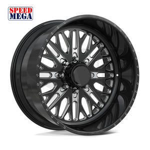 Rines Monoblock de Aleación Forjada en Negro Brillante de 20, 22, 24 y 26 Pulgadas, 8x170, 8x180, para Camionetas Todoterreno, para Ford F-250 - Product Image 1