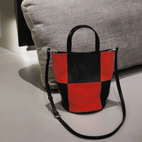 Sacs seau en cuir véritable style décontracté et tendance, avec sangles amovibles, polyvalents, pour femmes, à porter à la main ou en bandoulière, vente en gros