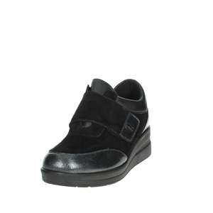 Scarpe da ginnastica da donna Novaflex Sadali nere con plateau, vestibilità comoda - Product Image 6
