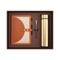Carnets personnalisés en gros avec stylo, cadeaux promotionnels d'affaires, carnet en cuir, carnet A5, coffret cadeau